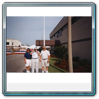 John Herke Joe Dizona Don Razmussen attend Williams Dedication