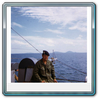 Me and the Three Sisters as seen from the LST