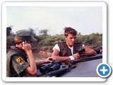 Jack Barton and Rip Lieurance (sp), Gunner 722 Boat